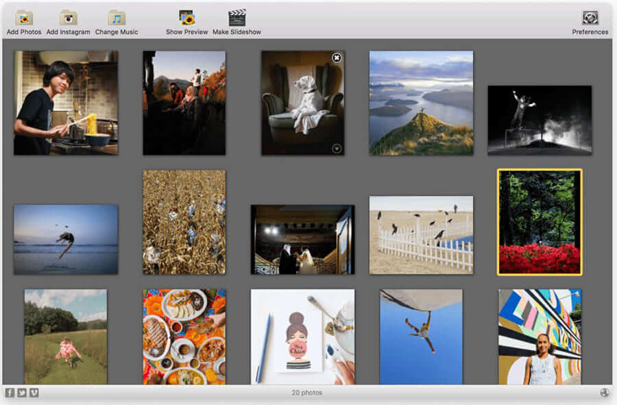 Скриншот программы 4K Slideshow Maker