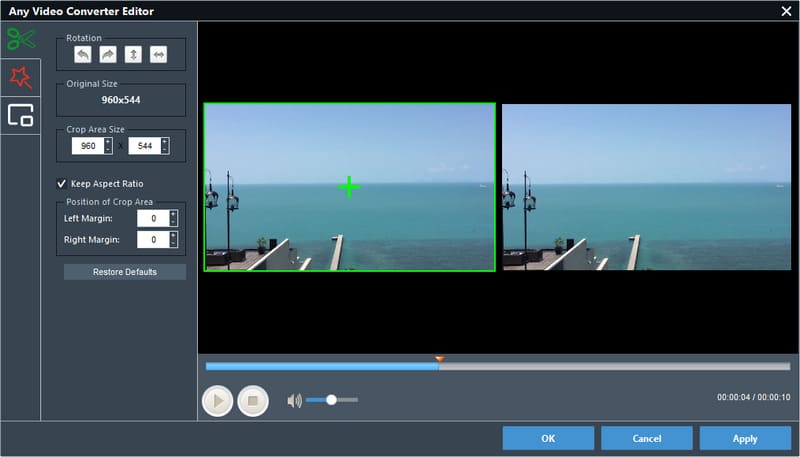 Скриншот программы сжатия видео Any Video Converter