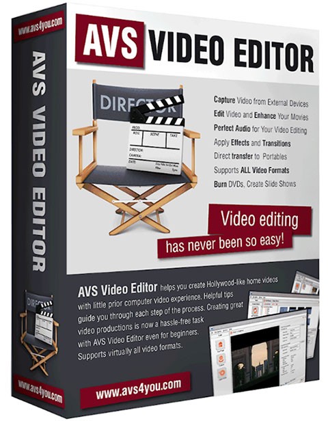 Скриншот программы AVS Video Editor