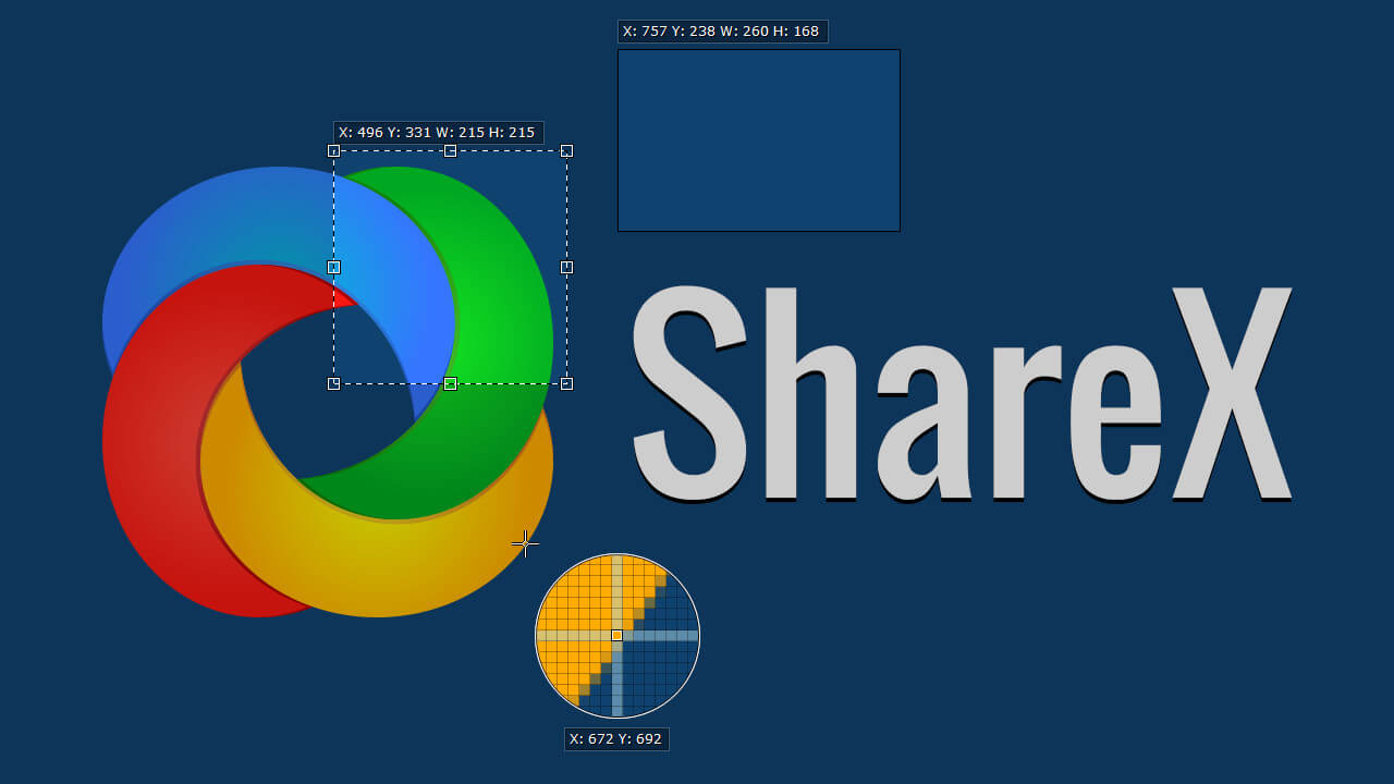 Скриншот программы ShareX