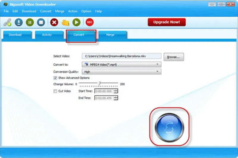 Скриншот программы Bigasoft Video Downloader 4