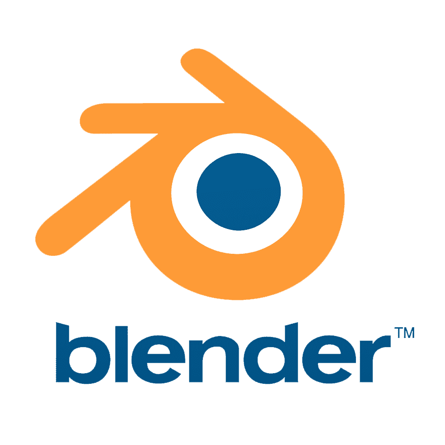 3d logo in blender