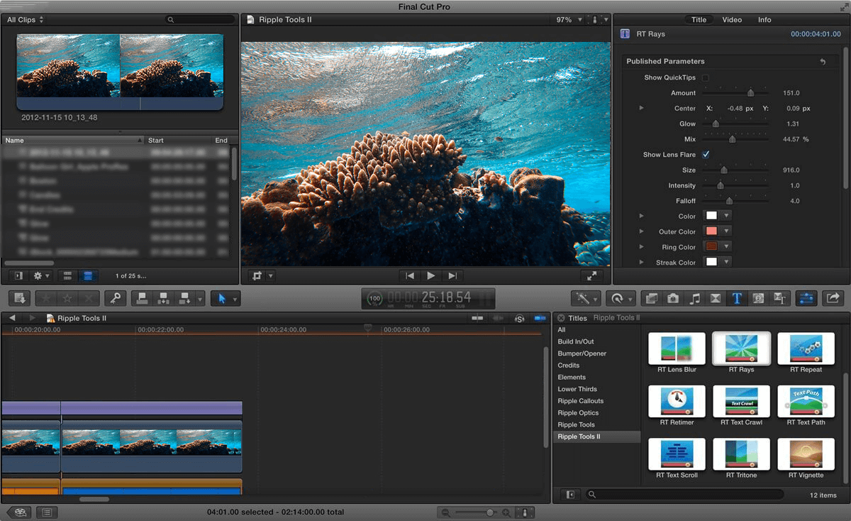 Final cut pro аналог для windows