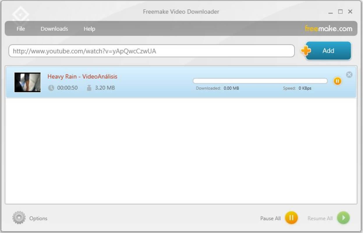 Скриншот программы Freemake Video Downloader 1