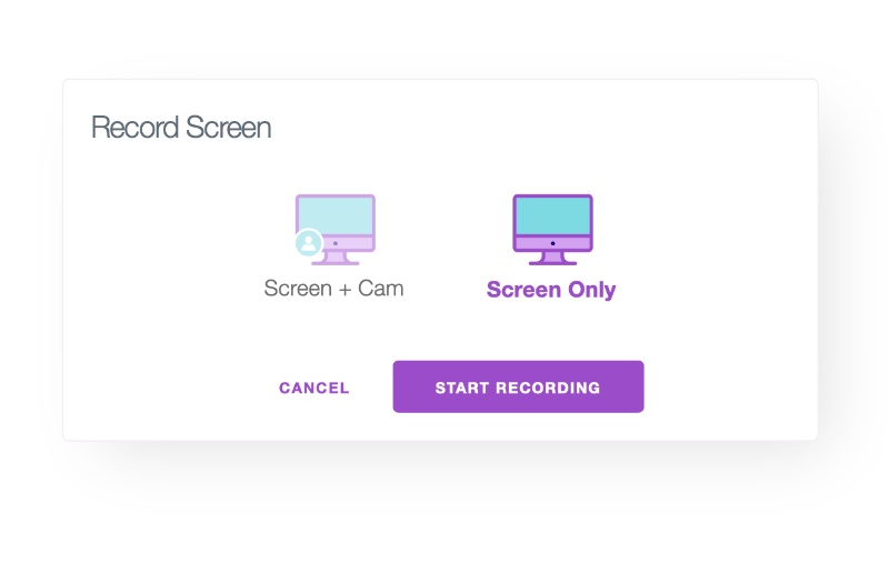 Скриншот интерфейса RecordScreen.io 2