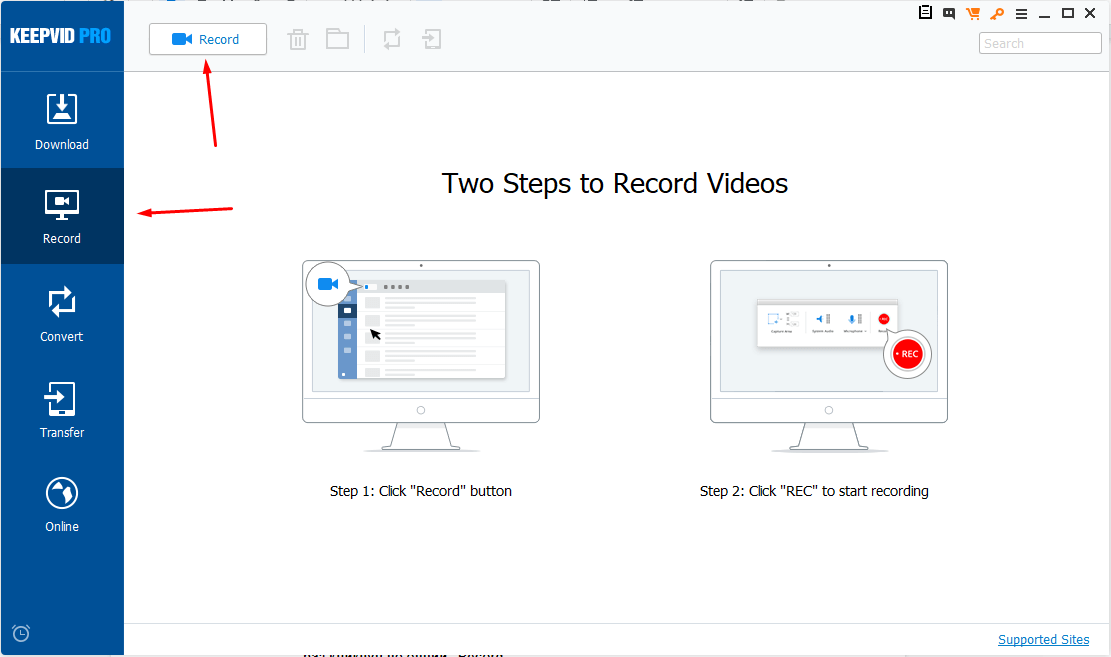 KeepVid Pro - программа, которая подходит для записи как аудио, так и видео в телеграме, скайпе и других программах
