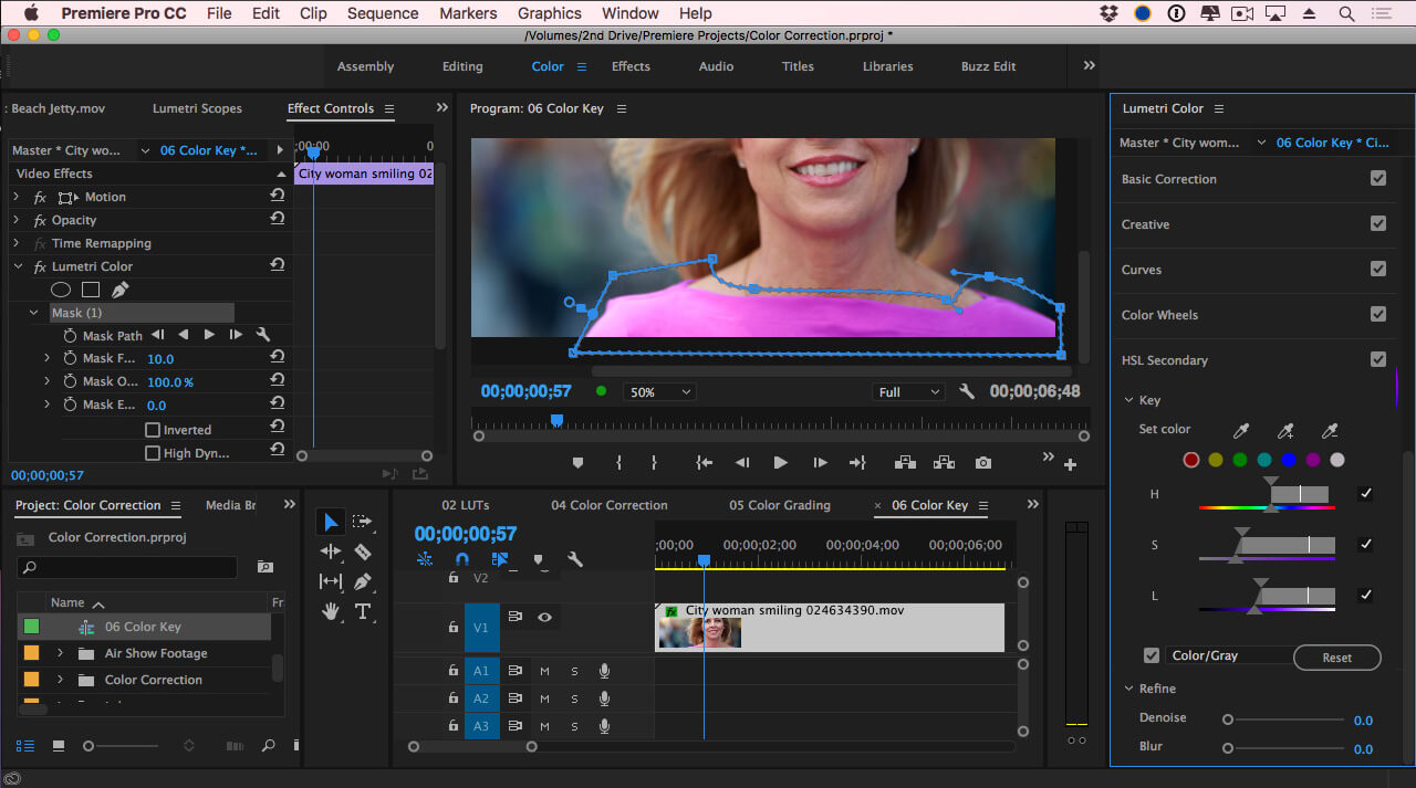 Скриншот программы Adobe Premiere Pro 