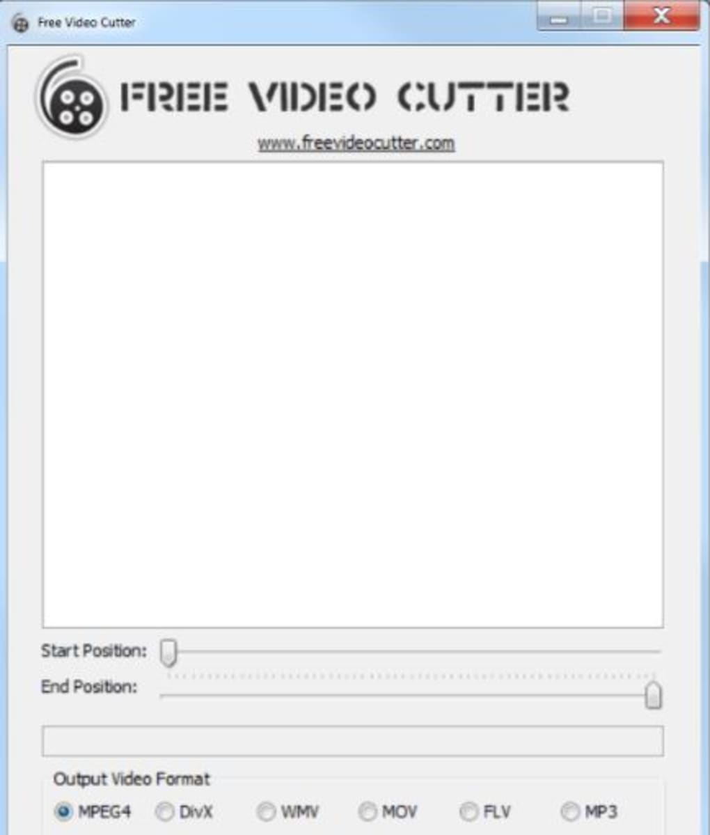Скриншот программы Free Video Cutter - 1