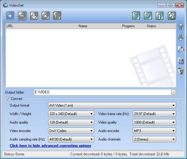 программа VideoGet даст вам скачать с интернета или ютуба любое видео