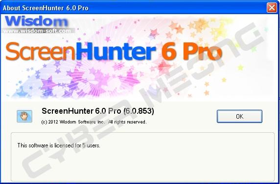 Скриншот программы ScreenHunter Pro 6