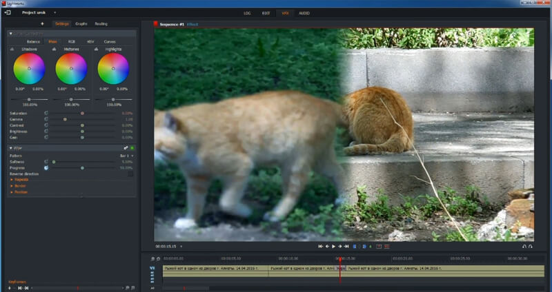 Скриншот программы для монтажа видео для Ютуба 27