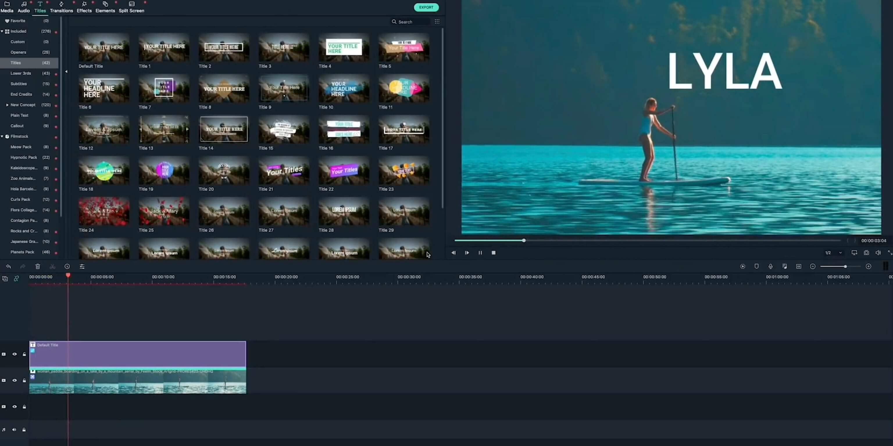 Скриншот программы Wondershare Filmora