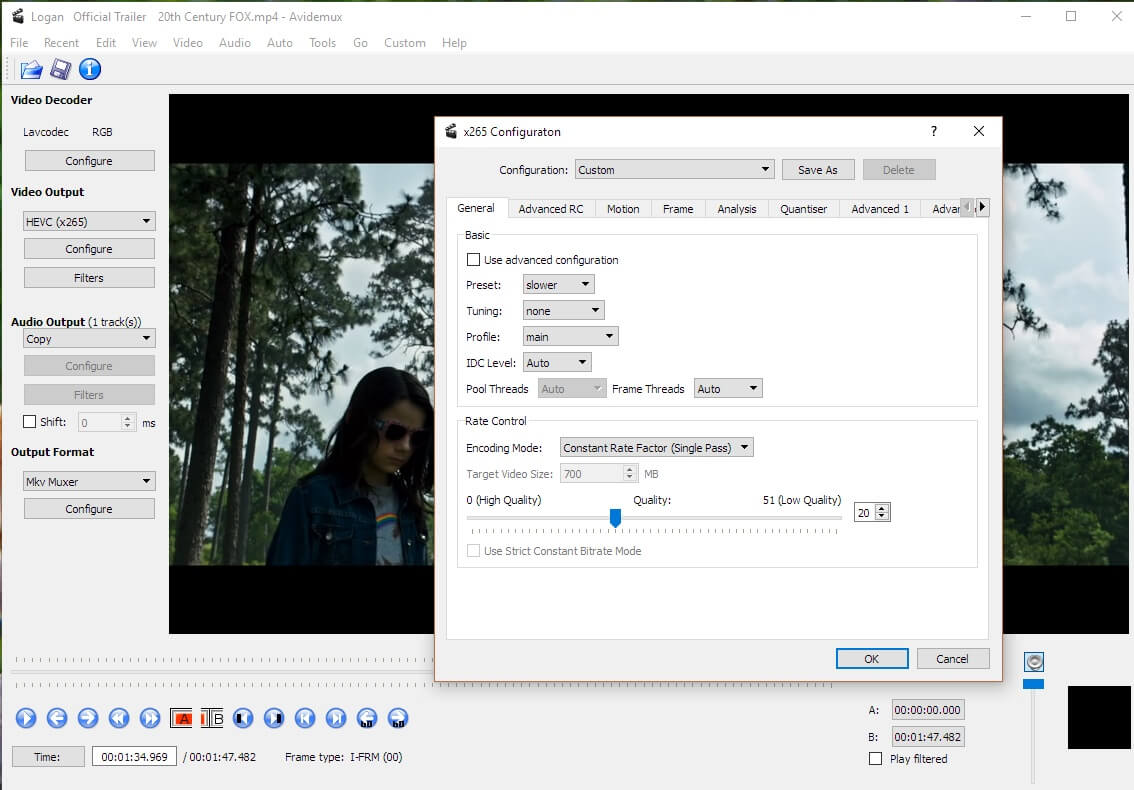 Программа Avidemux идеальна для редактирования и монтажа простых видео