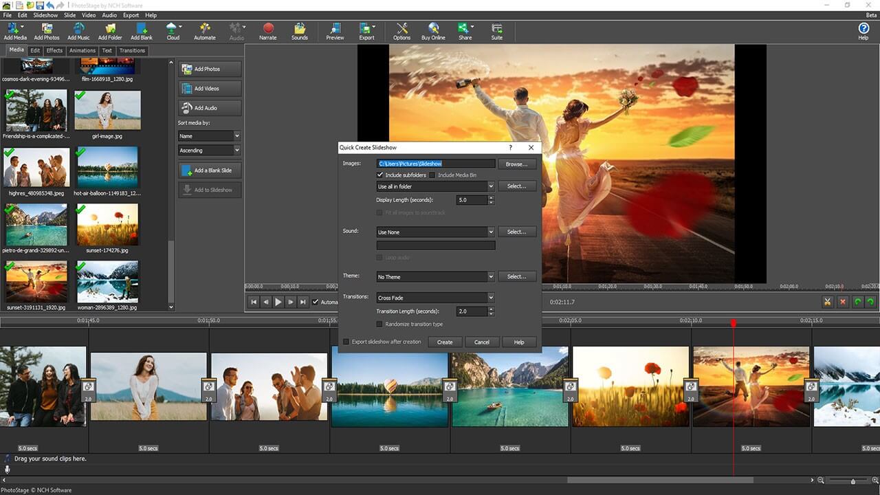 Скриншот 4 программы PhotoStage Slideshow Software