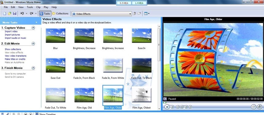 Скриншот 2 программы Windows Movie Maker 