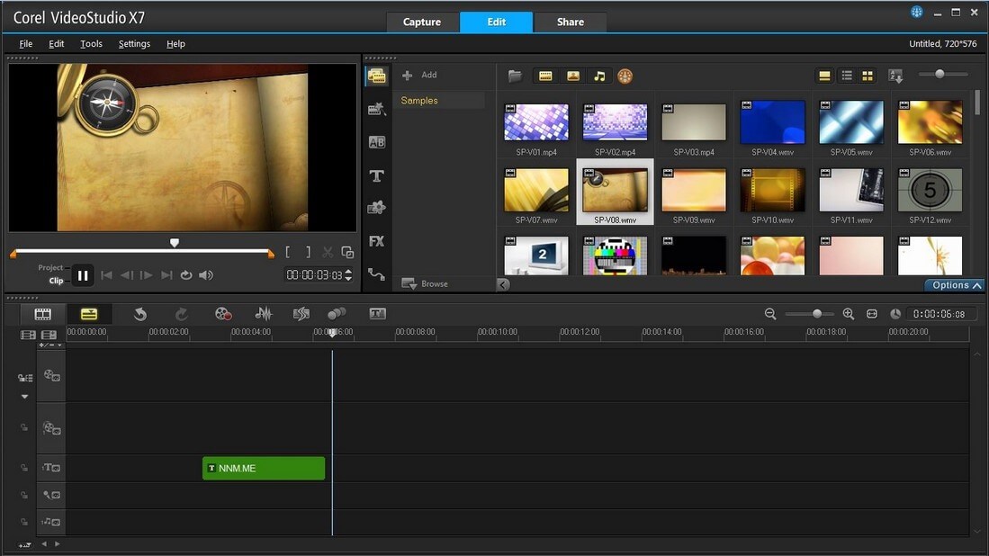 Скриншот 3 программы Corel VideoStudio Pro 