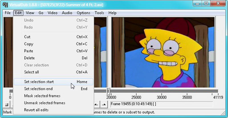 Скриншот программы для замедления видео 43
