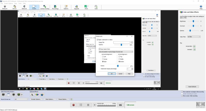 Скриншот интерфейса Debut Video Capture 5