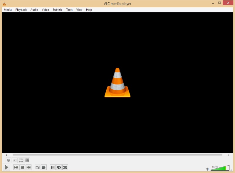 Скриншот интерфейса VLC media player 1