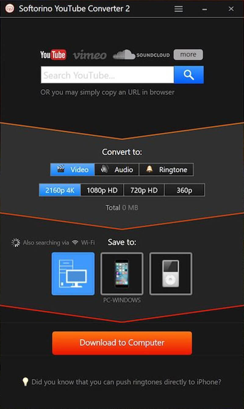 softorino youtube converter