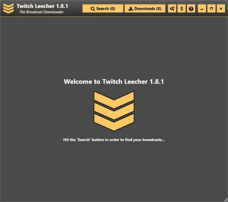 Скриншот программы Twitch Leecher 4