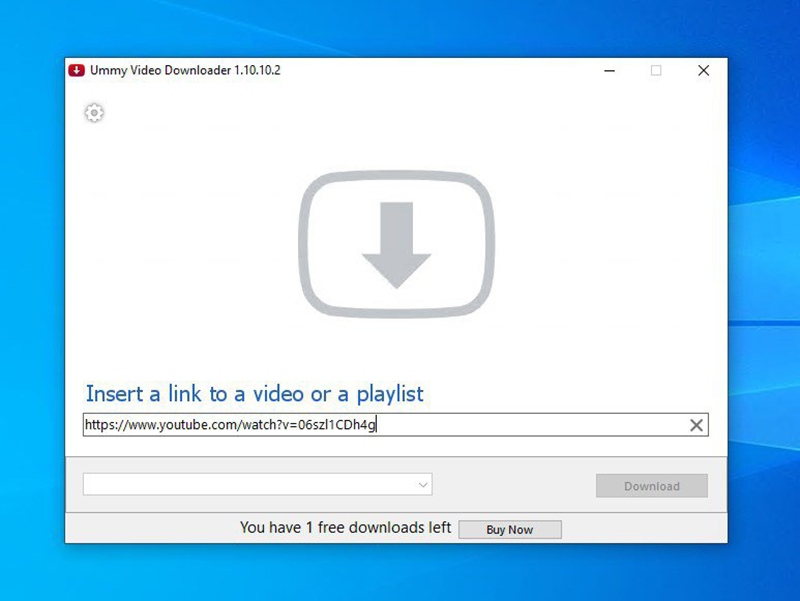 Скриншот программы Ummy Video Downloader 2