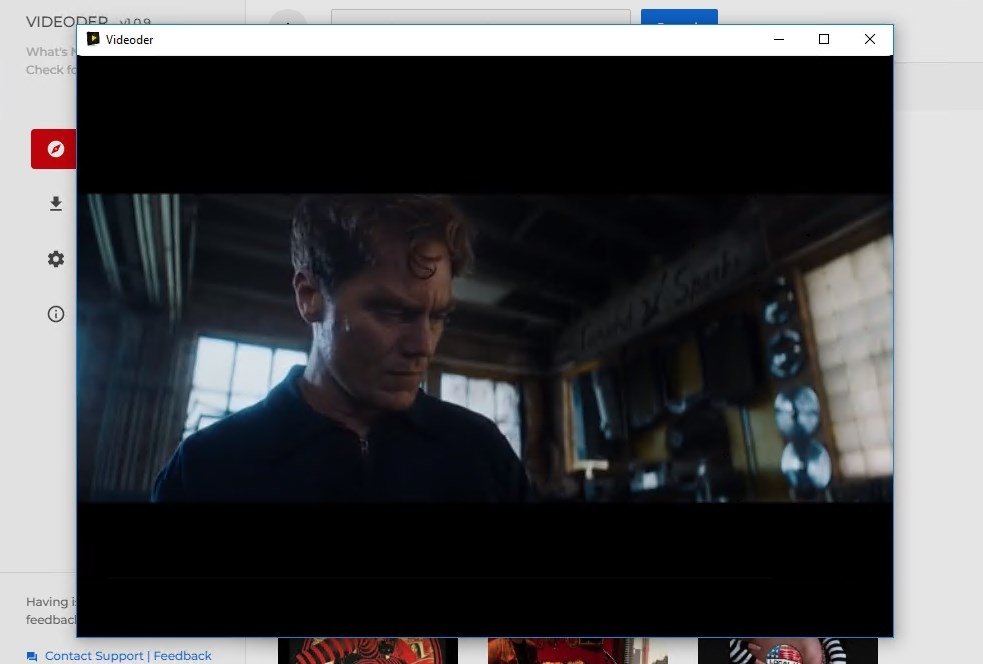Скриншот программы скачивания видео и музыки с ВК - Videoder