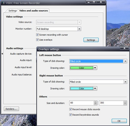 Скриншот программы VSDC Free Screen Recorder 2