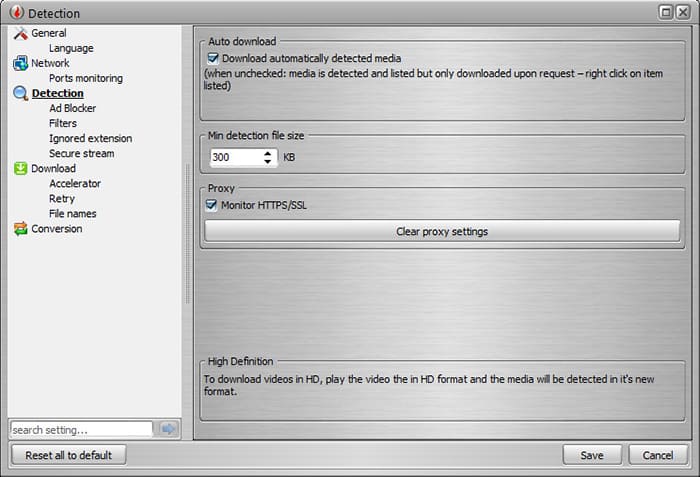 Скриншот программы скачивания видео и музыки с ВК - VSO Downloader