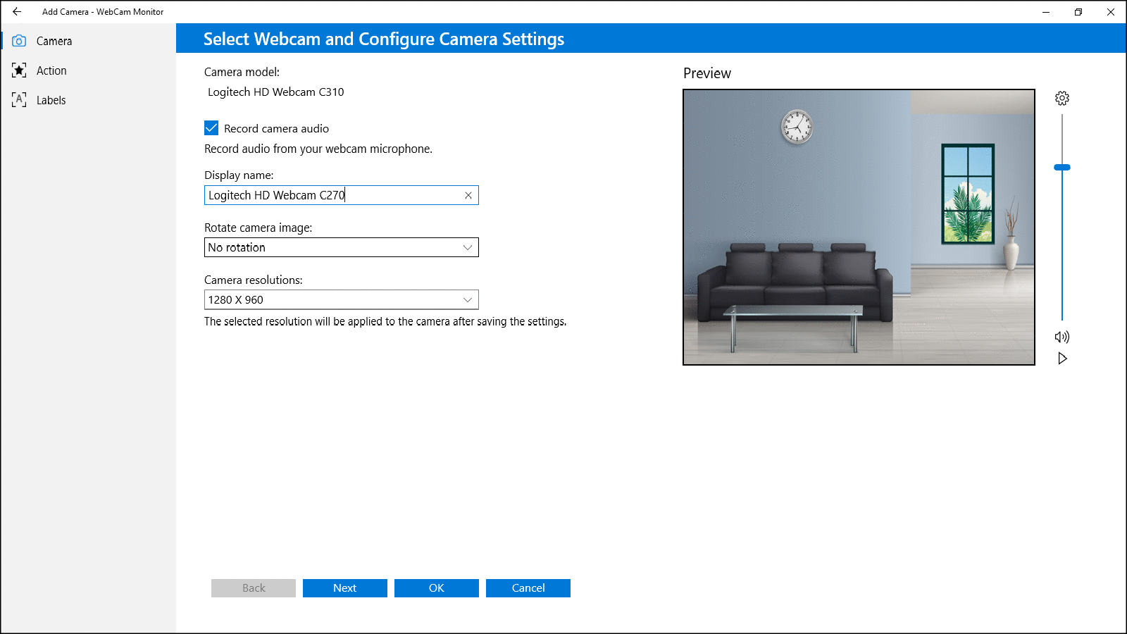 Скриншот программы webcam-monitor 2