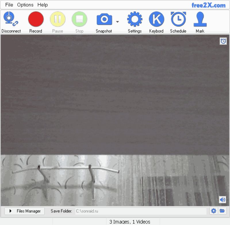 Скриншот программы Webcam Recorder 4