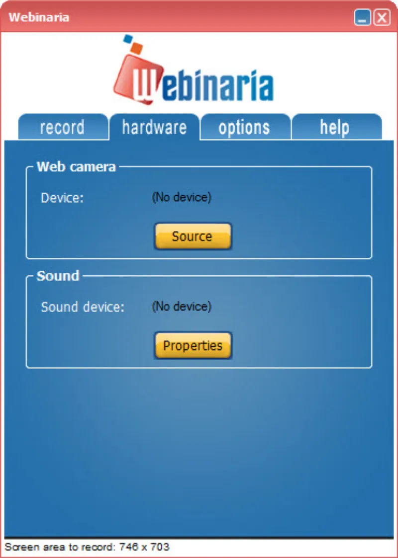 Скриншот программы Webinaria 2