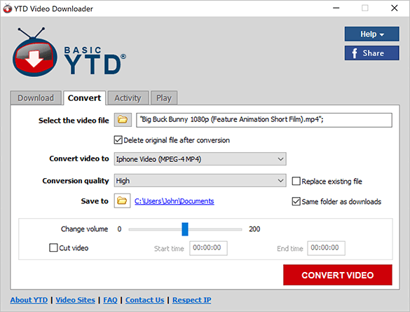 Скриншот программы YTD Video Downloader 2
