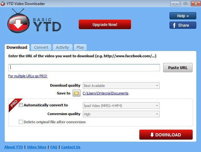 Скриншот программы YTD Video Downloader 5