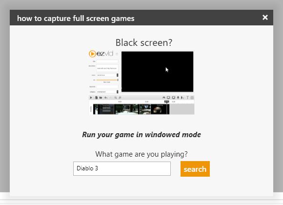 Скриншот программы Ezvid