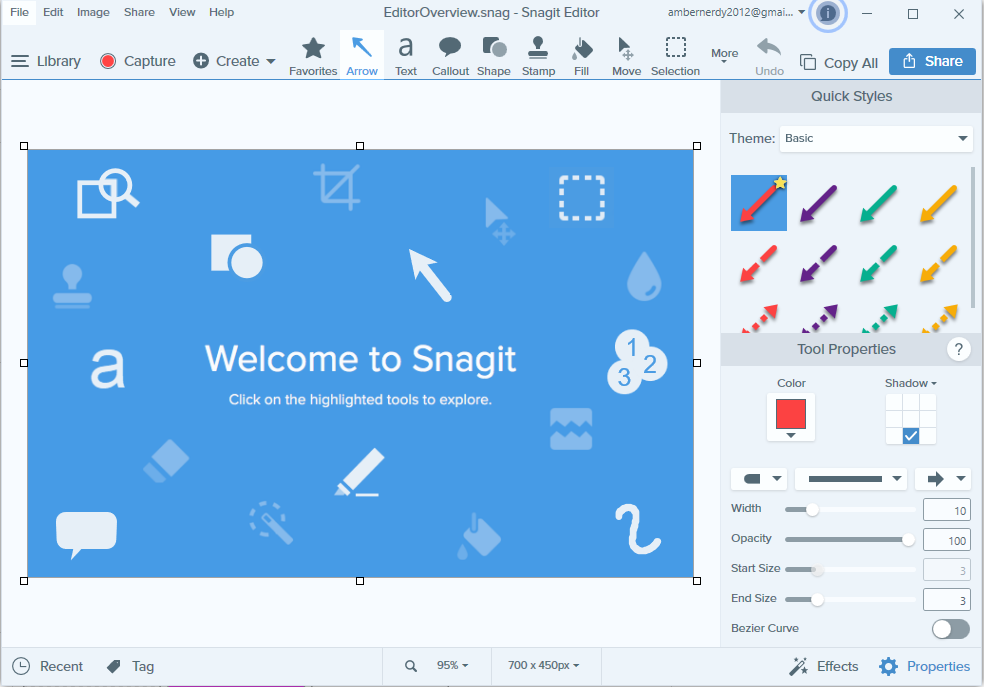 Скриншот программы Snagit