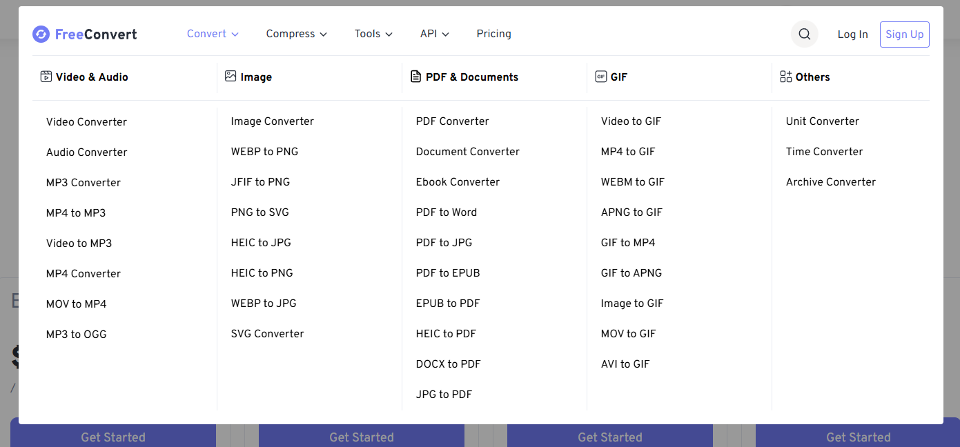 FreeConvert — изображение 1