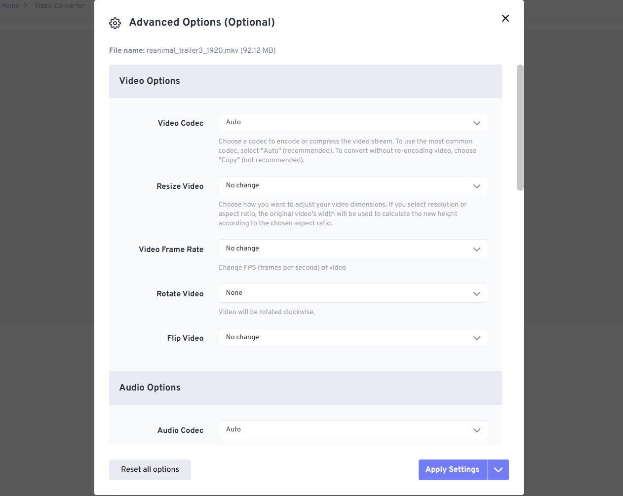 FreeConvert — изображение 4