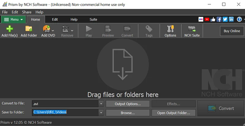 Скриншот программы Prism MP4 to GIF Converter