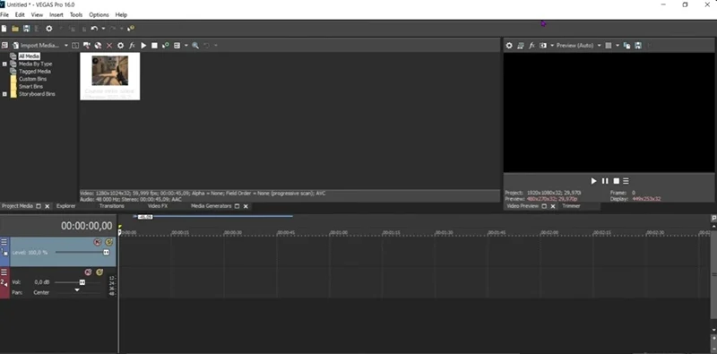 Sony Vegas Pro